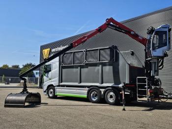 Volvo FH 500 6x2*4 / +TIPPER TRAILER / CRANE